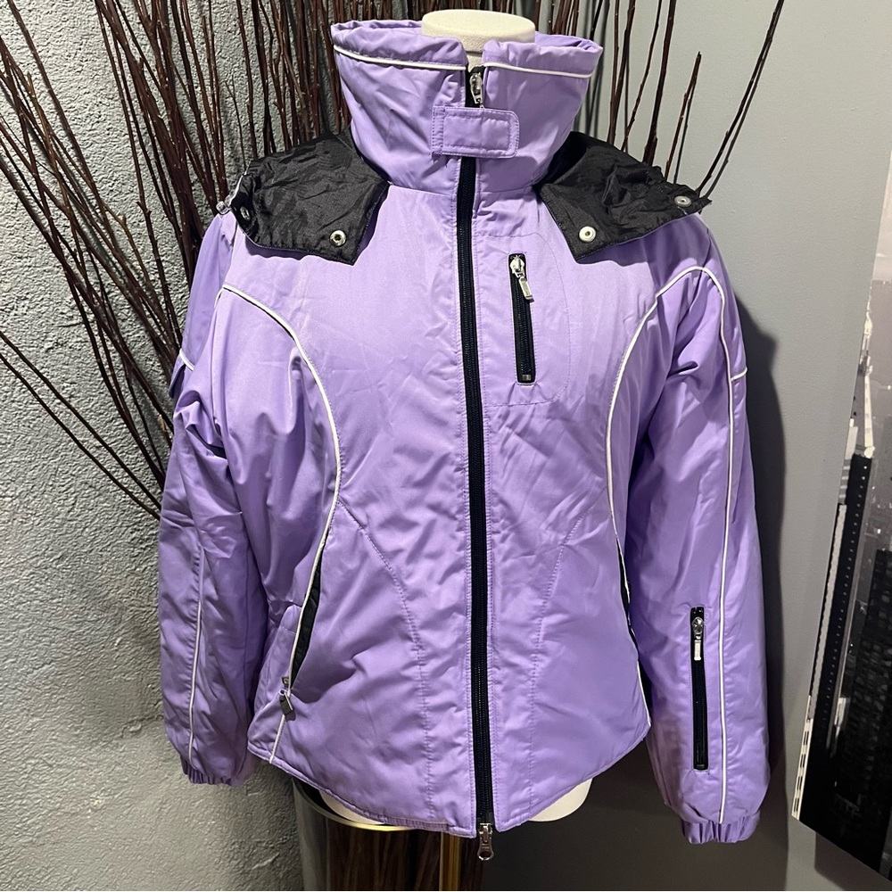 🌸VINTAGE NILS WOMEN’S PURPLE SNOW/SKI PARKA SIZE 6🌸